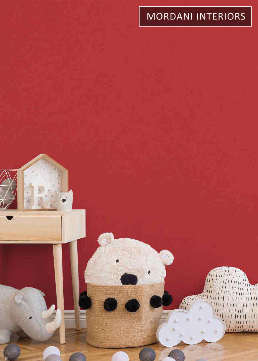 PASTEL RED LITTLE LOVE KIDS WALLPAPER DESIGN